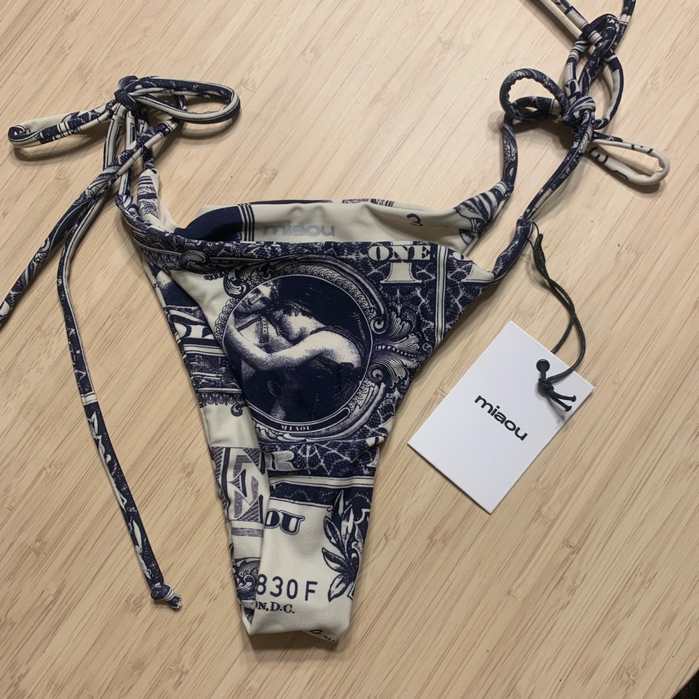 Miaou Kauai bikini bottom in money